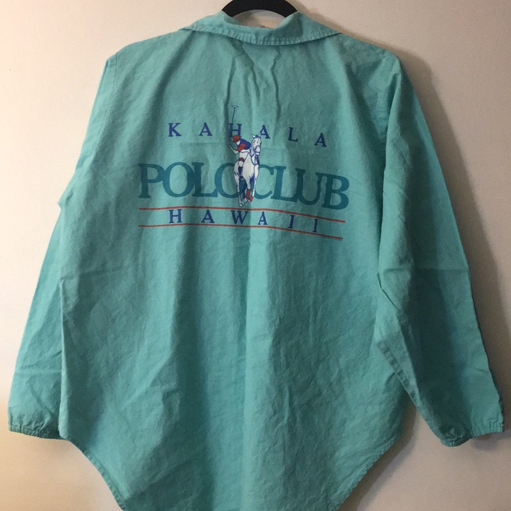 Vintage men’s Hawaii graphic button up